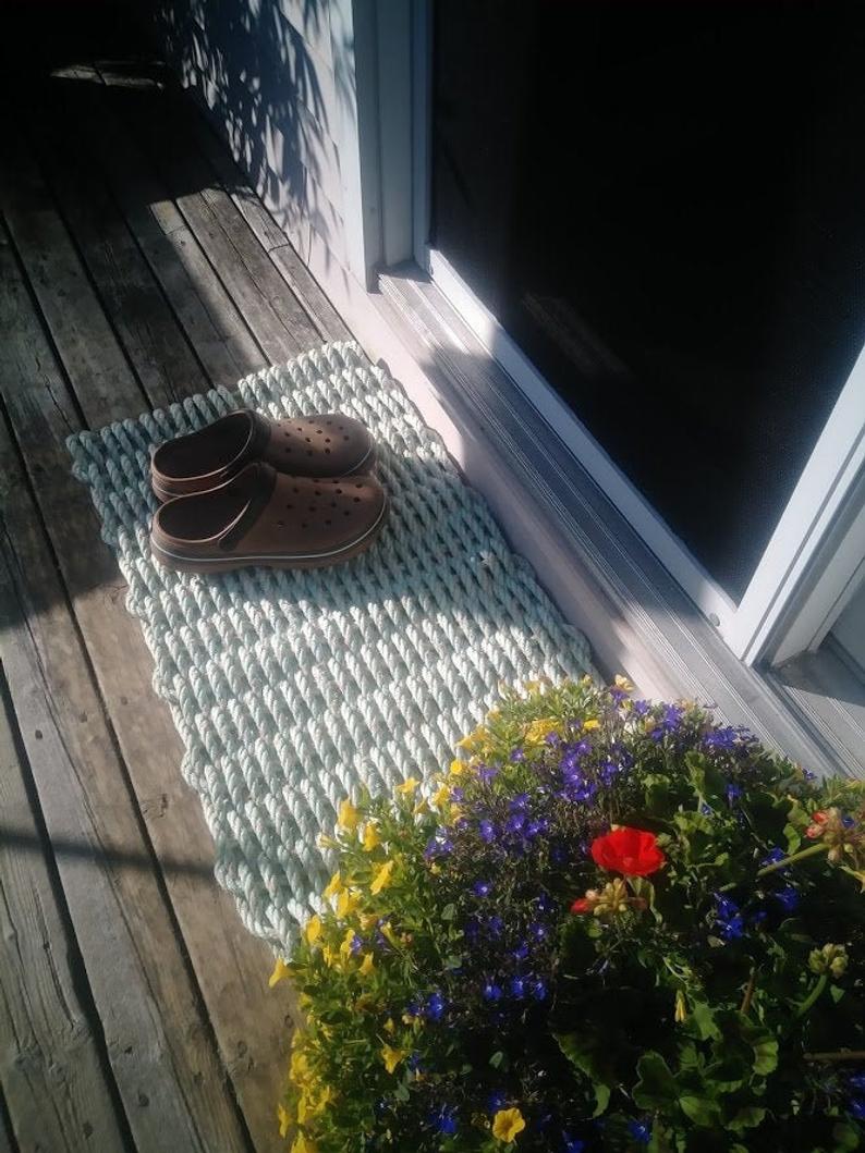 East Coast Lobster rope mat doormat Rope Doormat Unique Entry Rug