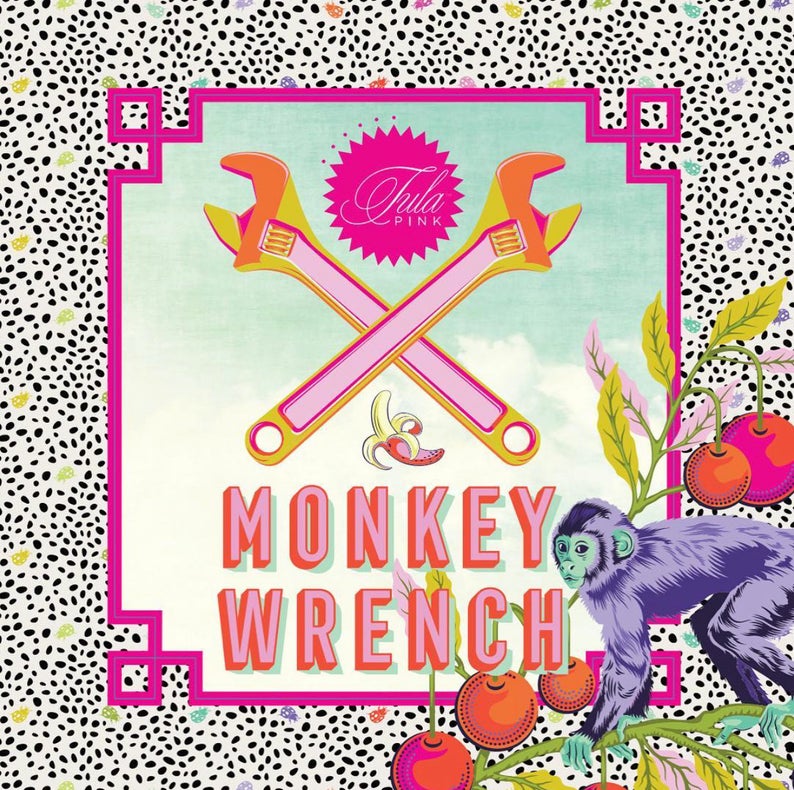 Monkey Wrench Half Yard Bundle by Tula Pink Full Collection (19